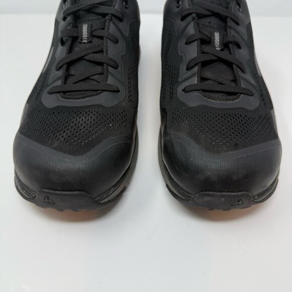 Keen Utility Shoes Men's 12D Black Composite Toe Work Shoes Rugged Comfort - Picture 12 of 14